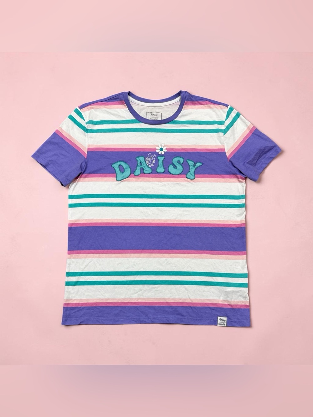 Loungefly Daisy Duck 85th Anniversary Unisex Tee Shirt Size Large NWOT